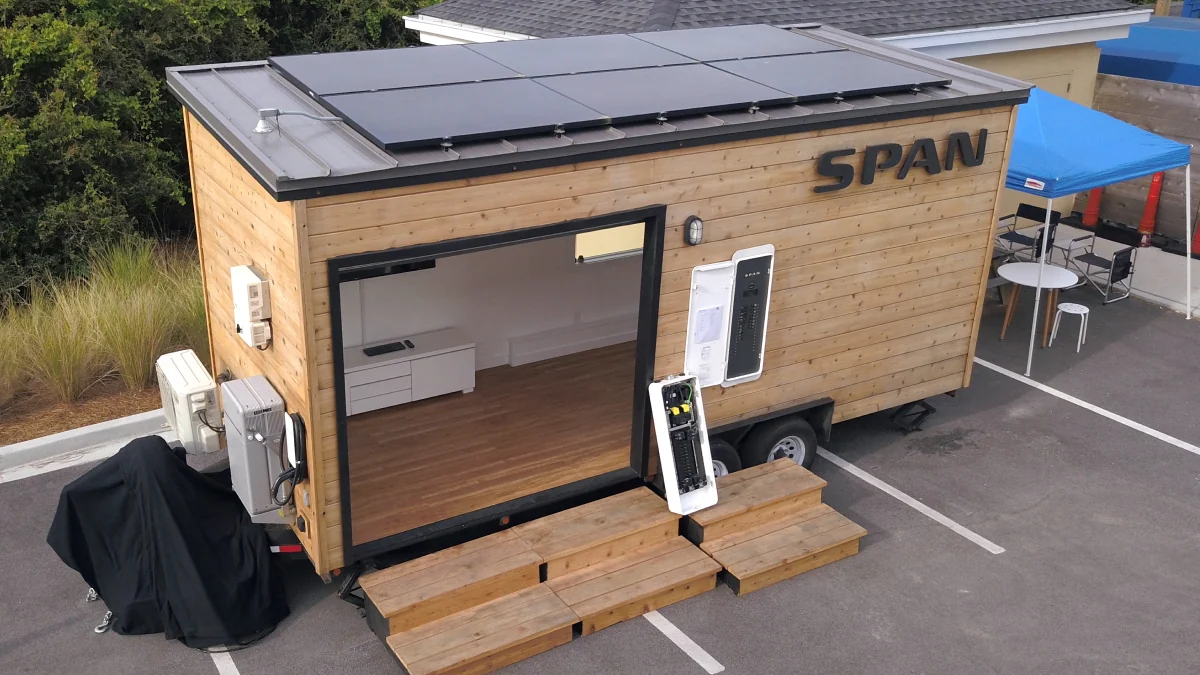 SPAN field education display for home energy planning
